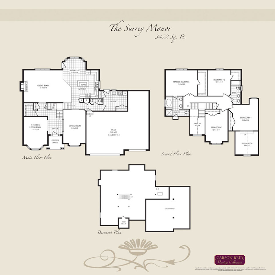 Surrey Manor Floorplan